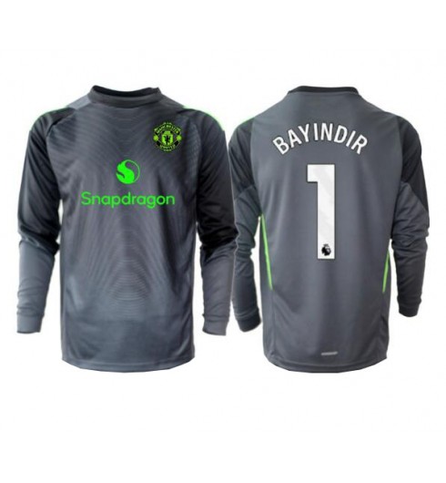 Moške Nogometnih dresov Manchester United Altay Bayindir #1 Vratar Gostujoči 2025-26 Dolgi rokavi Moške Nogometnih dresov Manchester United Altay Bayindir #1 Vratar Gostujoči 2025-26 Dolgi rokavi